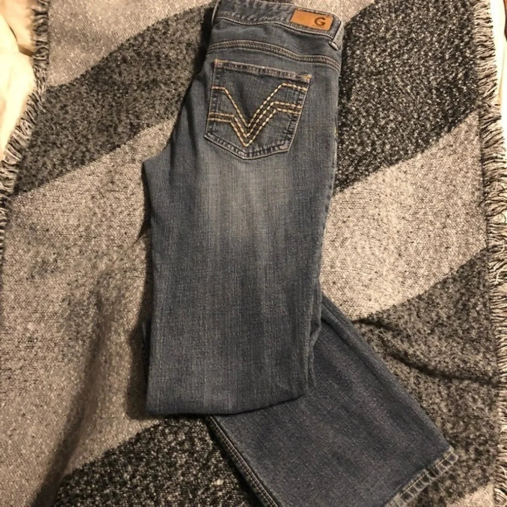 Guess jeans Naomi low bootcut western boho y2k